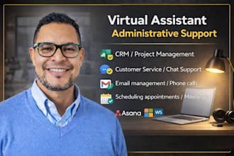 organize your business as a focused admin support assistant