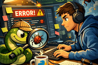 debug and fix your python script fast