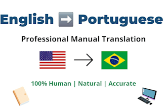 translate english to brazilian portuguese manually