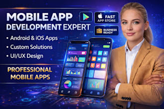 do ai mobile app, android app, ios app, ai flutter app or mobile app developer