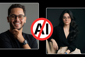 professionally retouch your corporate and business headshot
