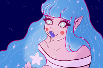 create a surreal, dark and dreamy illustration