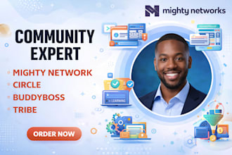 setup mighty networks, tribe, circle, buddyboss community platform