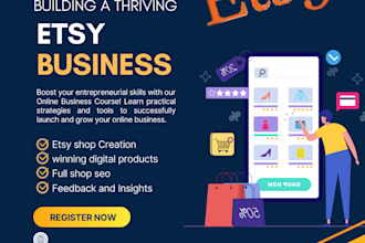 etsy digital product, shop listing with etsy digital products, SEO
