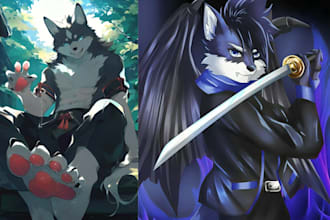 furry art anthro character fursona furry oc pfp sfw oc nsfw character