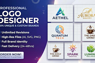 design an expertly crafted logo design