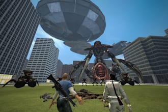 port or convert 3d models to vrchat avatar, gmod, l4d2, tf2, hl2, and mmd