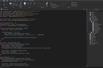 your roblox scripter, combat system, data stores, leaderboards, vfx and anims