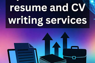 provide professional resume and CV writing services