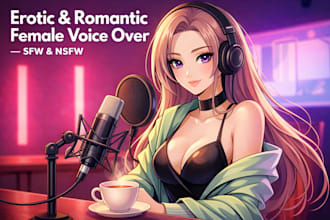 do nsfw sensual erotic voice over, nsfw female voice for you in 24hrs