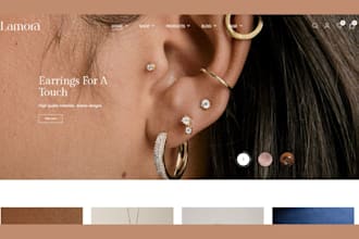 jewelry store jewelry website jewelry shopify store fashion store earrings