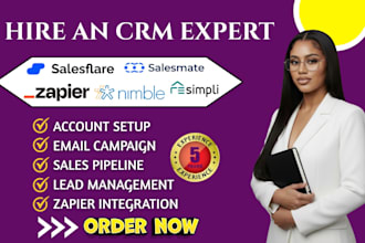 setp salesflare salesmate email sequence resimpli zapier integration nimble crm