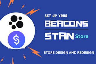 set up your stan store, beacons ai and online course upload