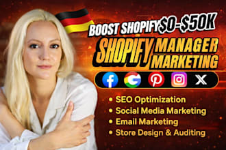 promote shopify store germany shopify seo shopify google ads ecommerce marketing