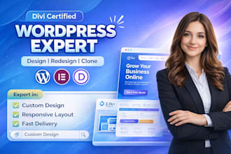 build divi wordpress website divi website divi builder divi theme divi figma