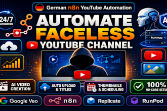 german n8n youtube automation,n8n ai agent workflow, retell ai,n8n shopify