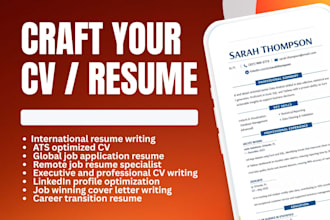 write international job relocation resume federal USA jobs military resume