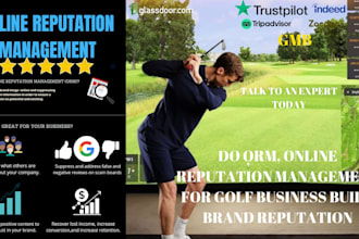 do online reputation management for golf business build brand reputation