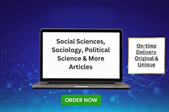 do articles on social sciences, sociology, and politics