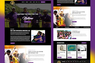 christian church website, author, ministry donation religious nonprofit website