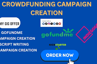 create indiegogo kickstarter gofundme crowdfunding campaign