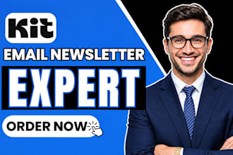 setup convertkit newsletter kit landing page kit email template expert