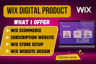 setup wix digital product sales subscription downloads