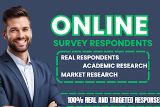 solve online survey responses for 1000 targeted respondents for form filling