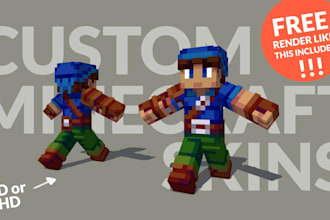 make the best minecraft skins sd HD