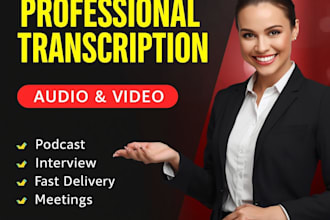 do english transcription and PDF polishing