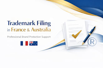 file trademark application in france and australia to protect your brand