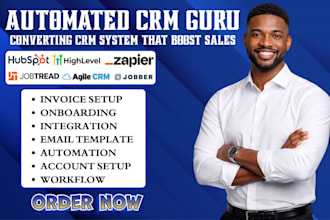 setup hubspot sms automation jobtread gohighlevel crm jobber zapier integration