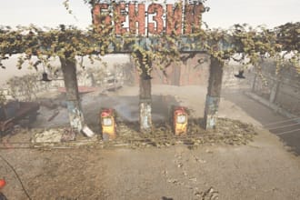 build realistic roblox apocalyptic map, roblox gas station, abandon roblox map