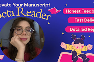 beta read your fantasy, romance or erotica story in detail