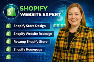 edit shopify store, revamp shopify store, redesign shopify store update homepage