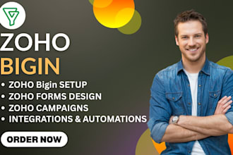 setup zoho bigin automation zoho survey zoho creator zoho analytics salesiq