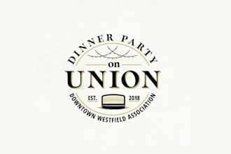 design dinner party union logo