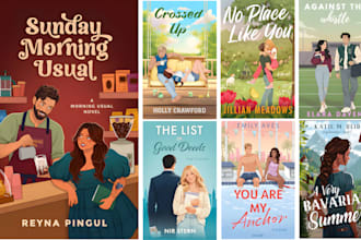 do book cover romance book cover illustration for amazon ebook cover paper back