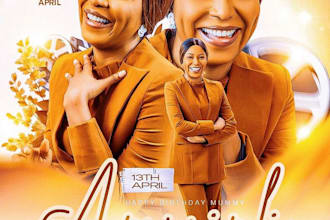 design motion flyer, event flyer, club party flyer and motion poster