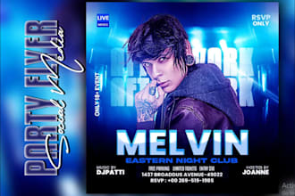 design motion flyer event flyer club party flyer and motion poster