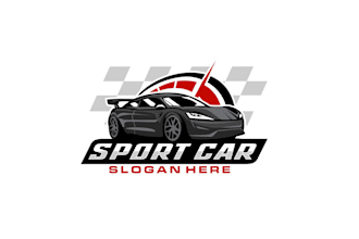 create creative and good looking car logo design