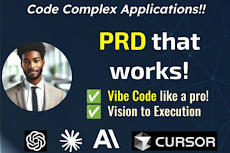 generate a perfect product requirements document for ai vibe coding needs