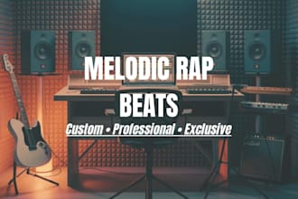 create a unique melodic rap instrumental