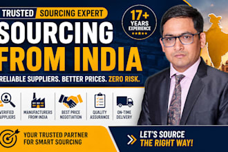 source reliable suppliers and manufacturers from india