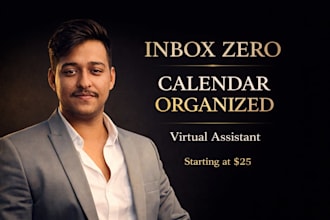organize your email inbox and calendar