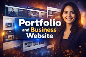 build a portfolio website for you