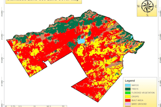 do land use land cover analysis using gis