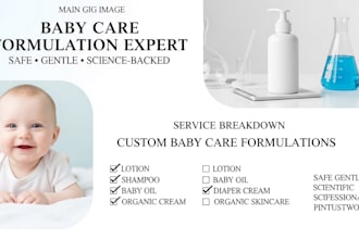 be baby care cosmetic formulations development chemist