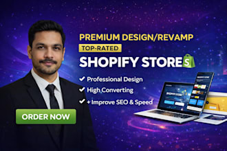 design a high converting customize shopify store fast