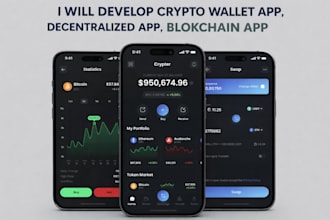 develop crypto wallet app decentralized app crypto exchange website loan app